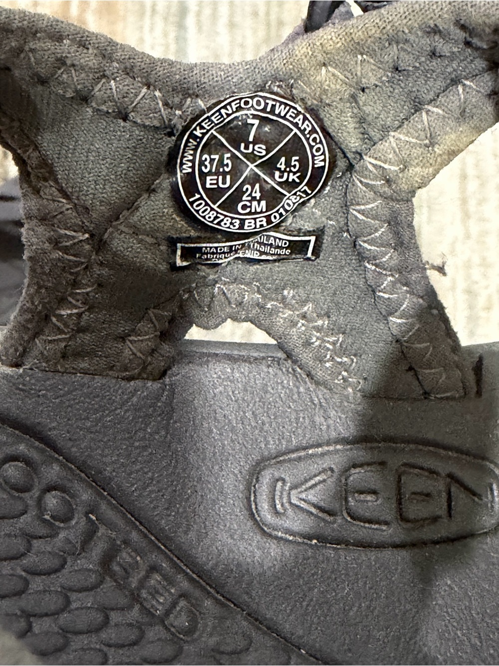 Keen Women's Gray Open-Toe Strappy Sandals - Picture 3 of 5